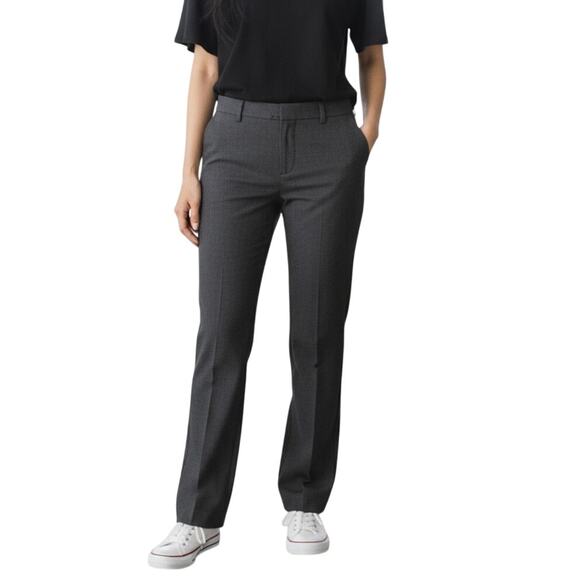 My Michelle Gray Wide Straight Leg Dress Pants size 9 - Picture 1 of 10